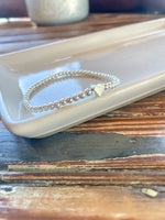 3mm Heart Bead Bracelet