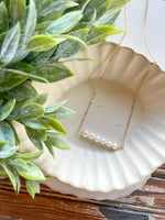 Pearl Bar Necklace