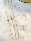 Drop Charm Necklace