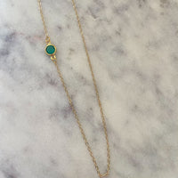 Drop Charm Necklace