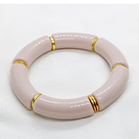 Curved Tube Bracelet