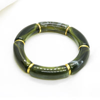 Curved Tube Bracelet