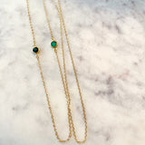Drop Charm Necklace