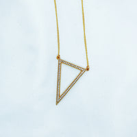 Triangle Pendant Necklace