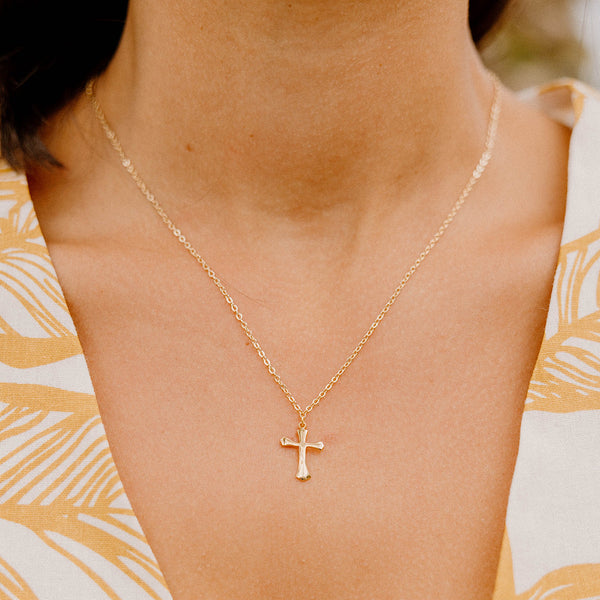 Cross Charm Necklace