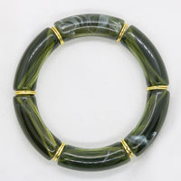 Curved Tube Bracelet