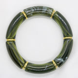 Curved Tube Bracelet